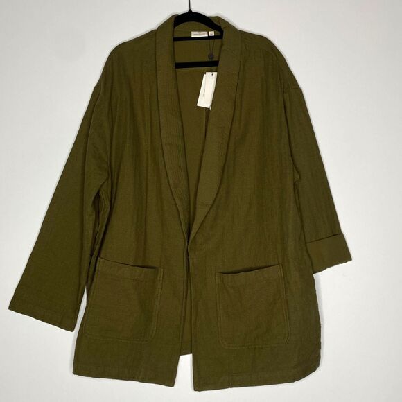 New AG Adriano Goldschmied Japanese Fabric Maura Jacket Women's Size M/L - Picture 1 of 10